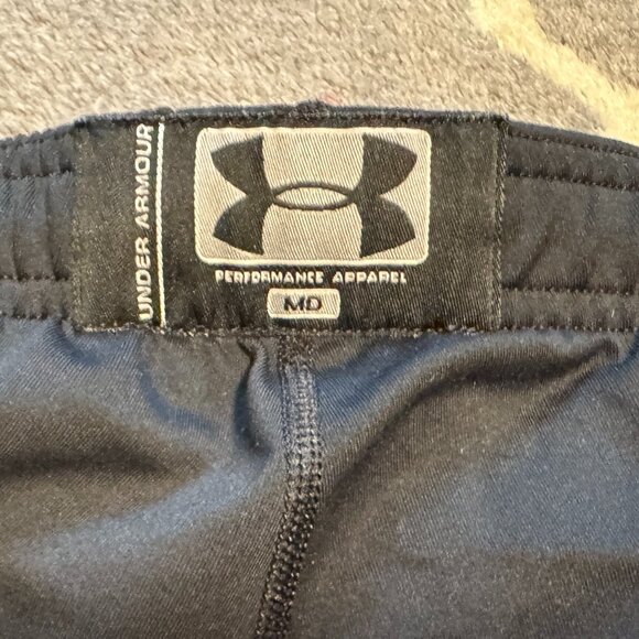 $80 Under Armour Cold Gear Men's base layer leggings Black Medium Fitted - Picture 3 of 4